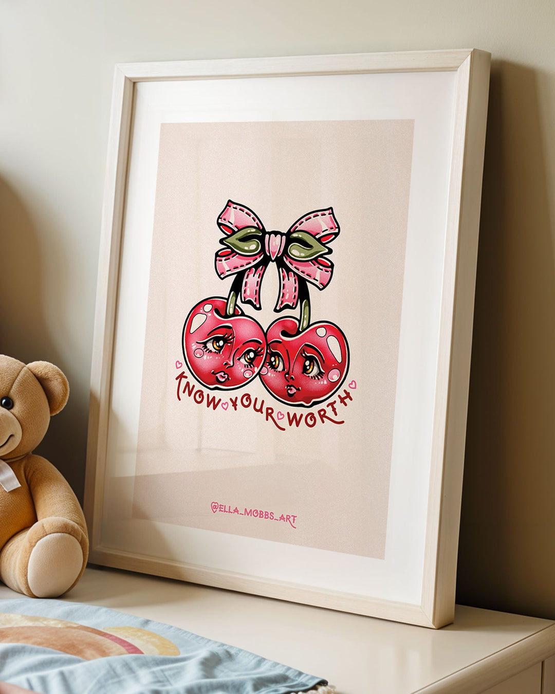 Know Your Worth Print - Ella Mobbs