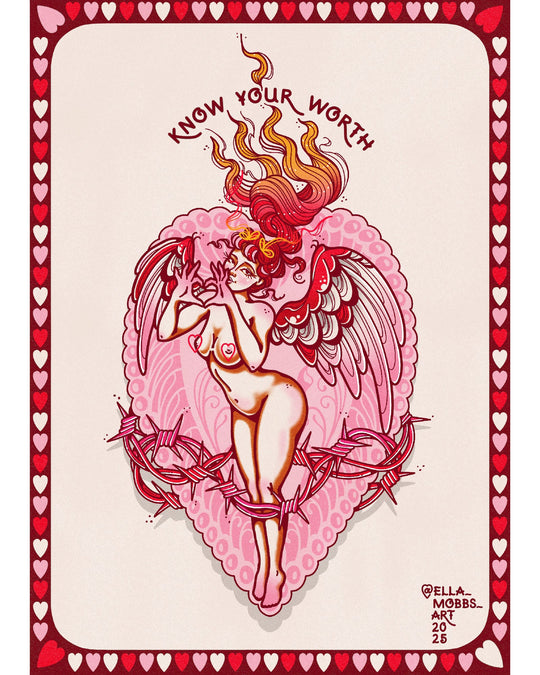 Know Your Worth Print - EllaMobbs