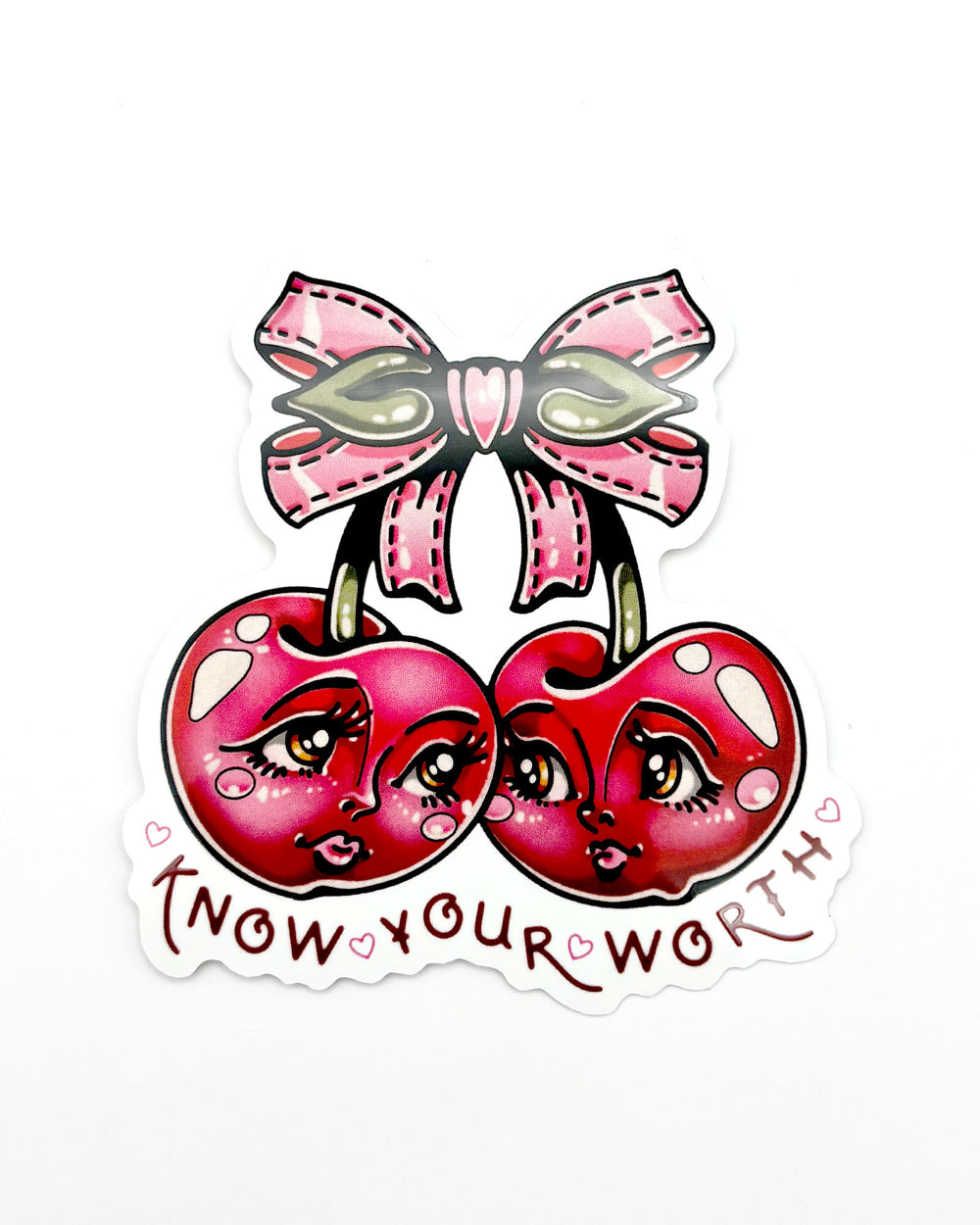 Know Your Worth Sticker