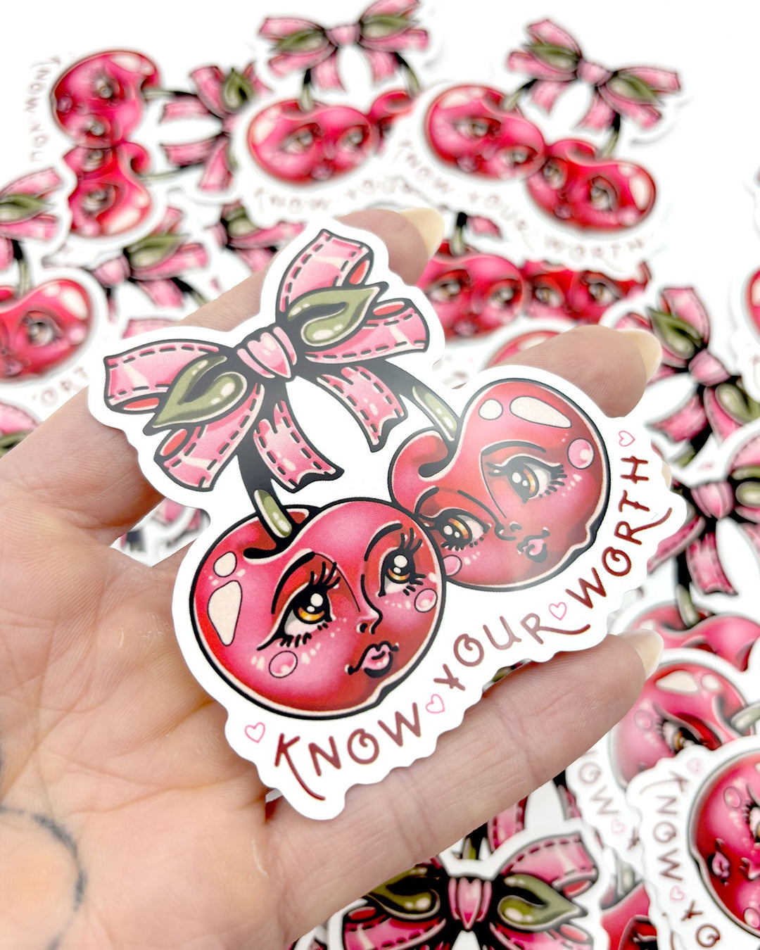 Know Your Worth Sticker - Ella Mobbs