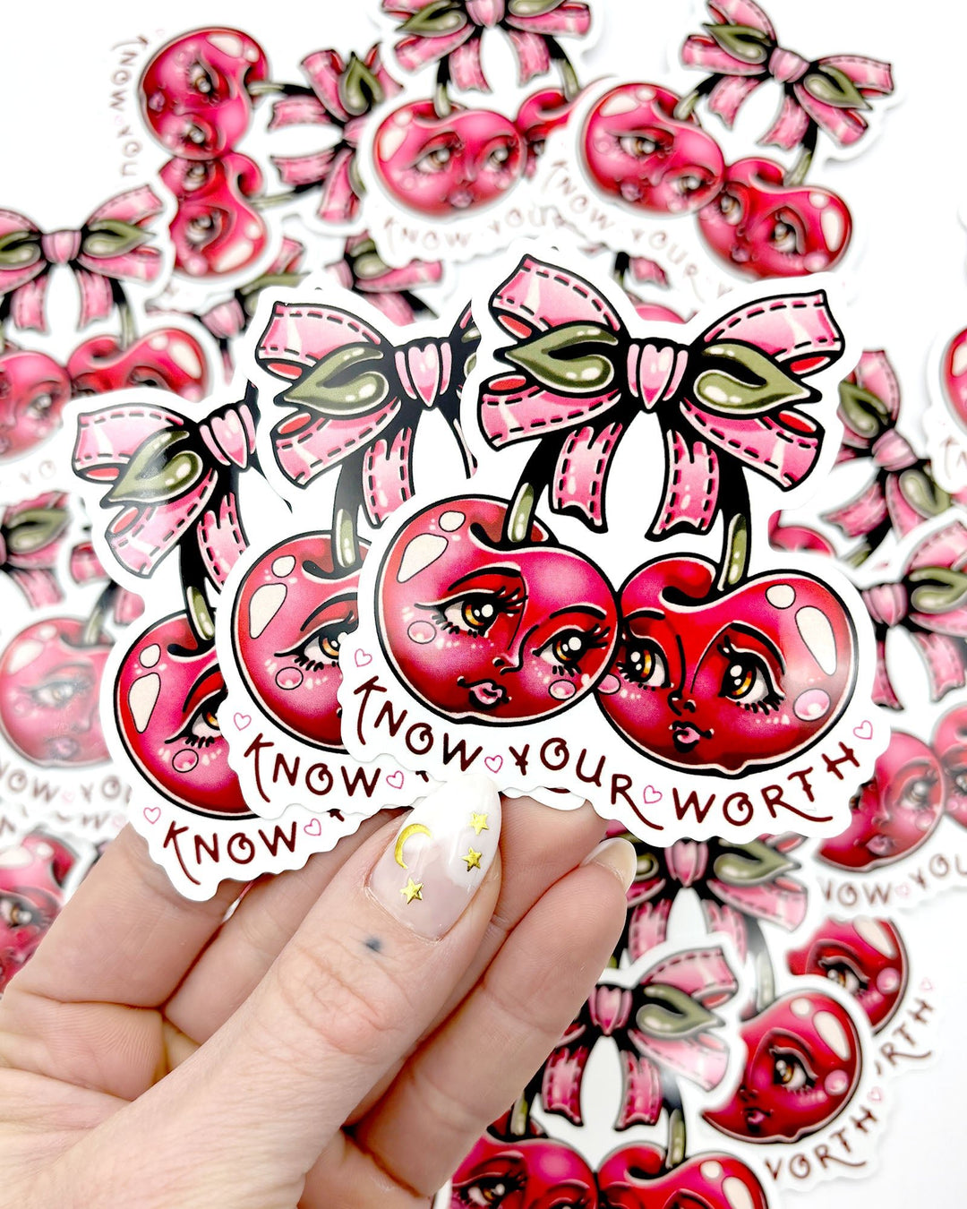 Know Your Worth Sticker - Ella Mobbs