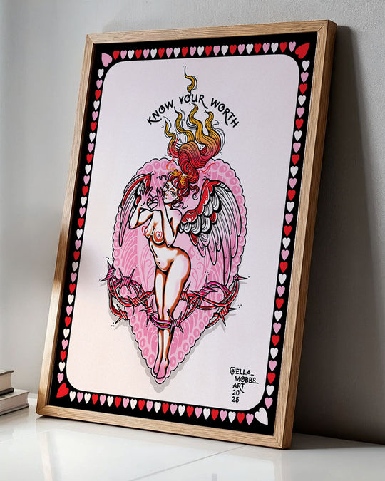 Know Your Worth Print