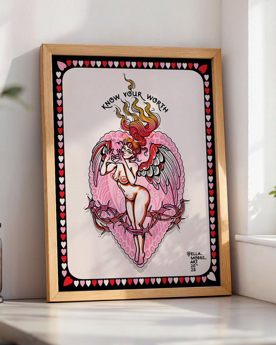 Know Your Worth Print