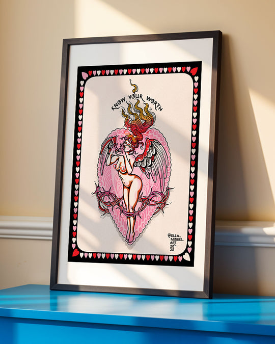 Know Your Worth Print