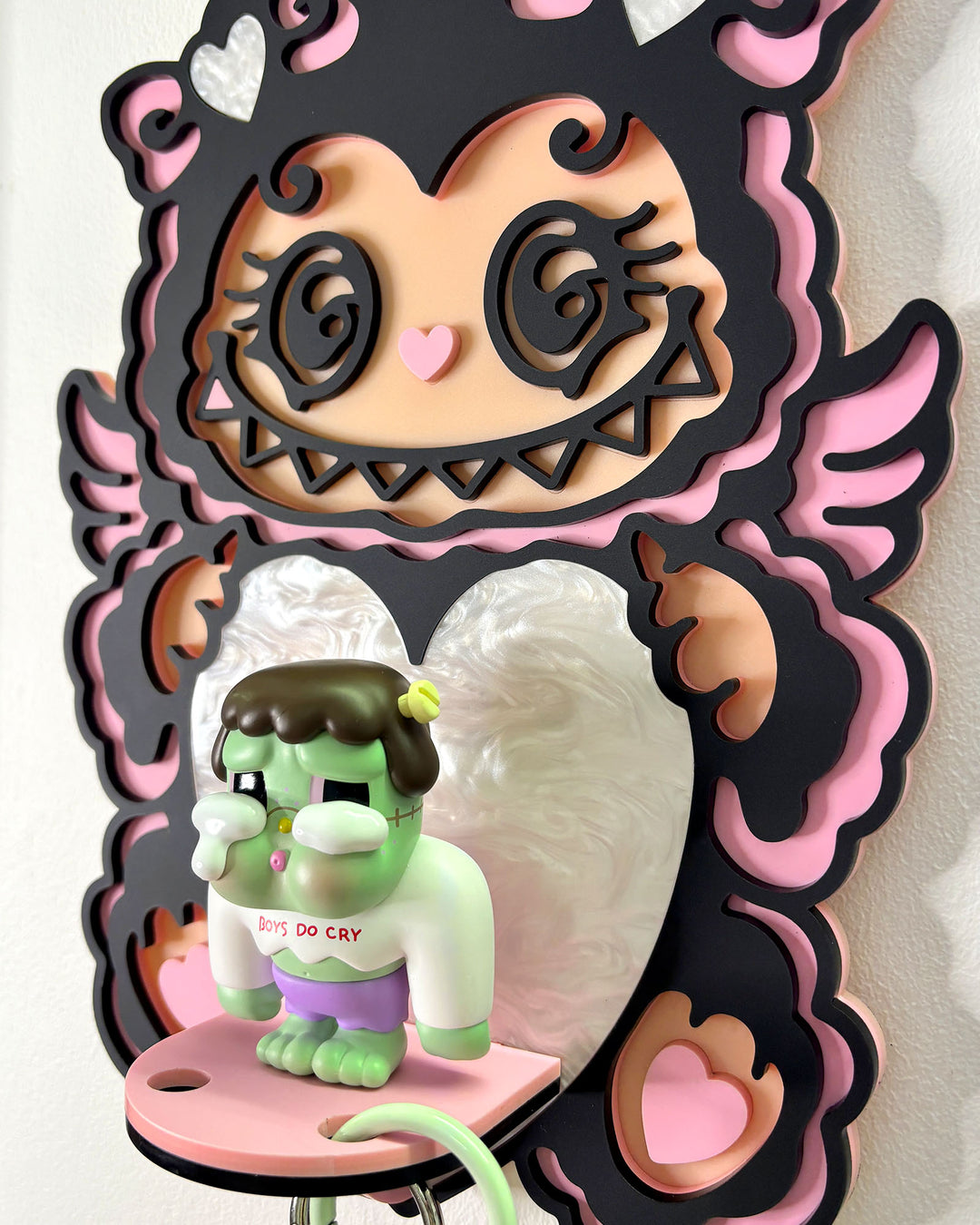 Small Labubu Shelf (Goth)