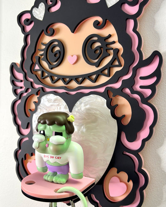 Small Labubu Shelf (Goth)
