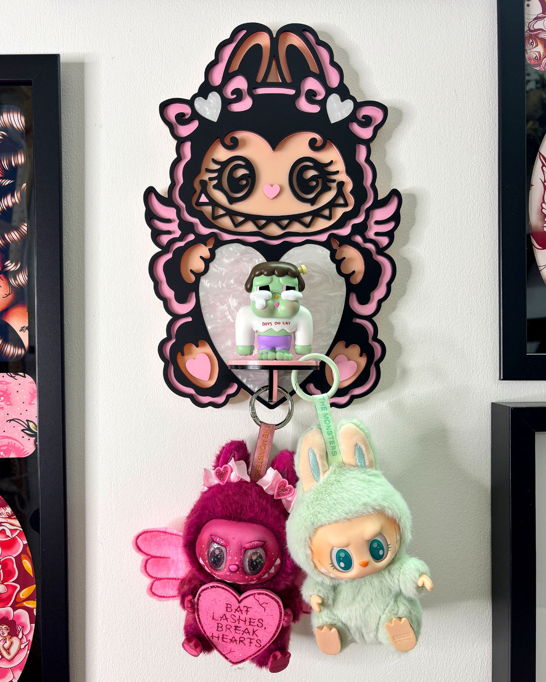 Small Labubu Shelf (Goth)