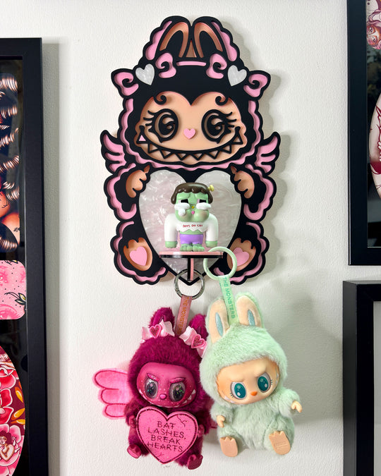 Small Labubu Shelf (Goth)