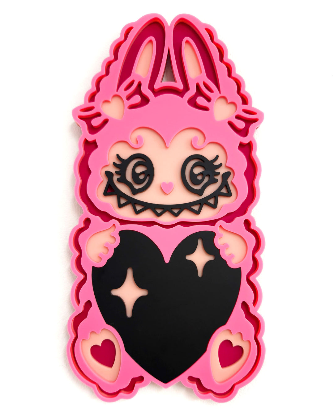 Heart Labubu Wall Hanging