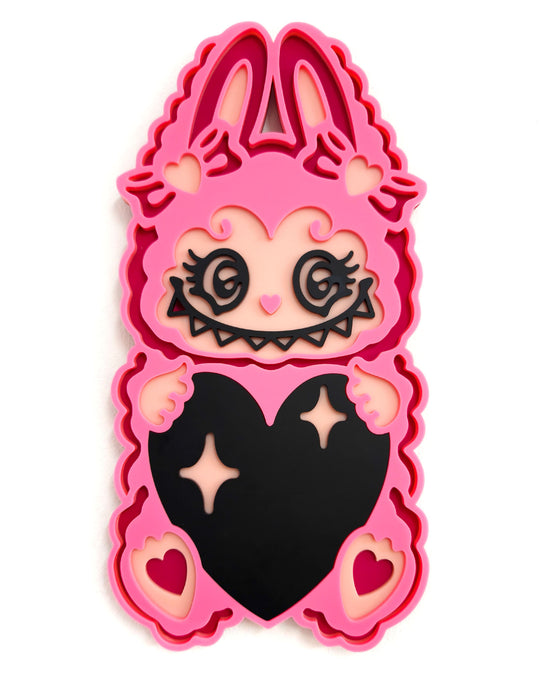 Heart Labubu Wall Hanging