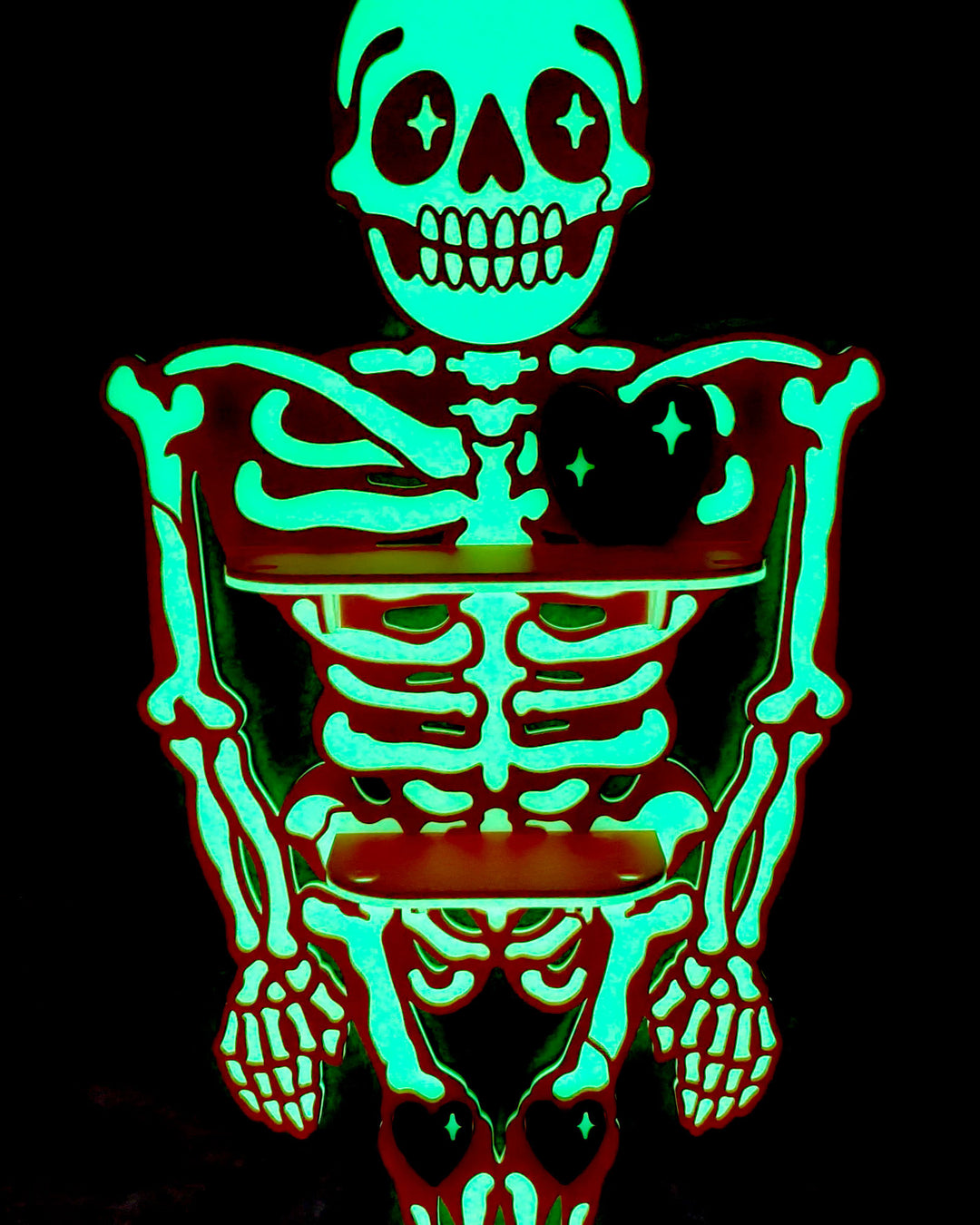 Skeleton Multi-Shelf (Glow in Dark)