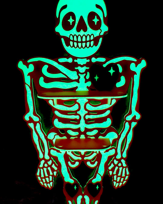 Skeleton Multi-Shelf (Glow in Dark)