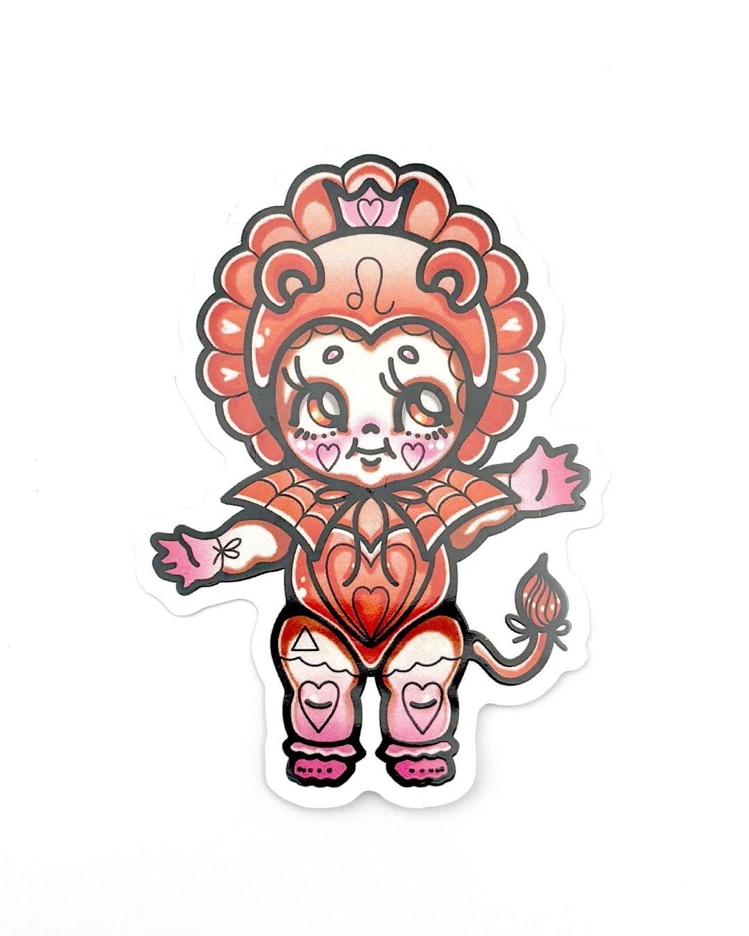 Leo Sticker - Ella Mobbs