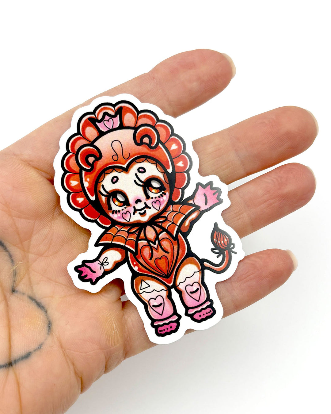 Leo Sticker - Ella Mobbs