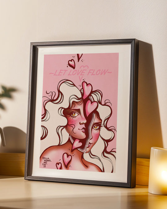 Let Love Flow Print