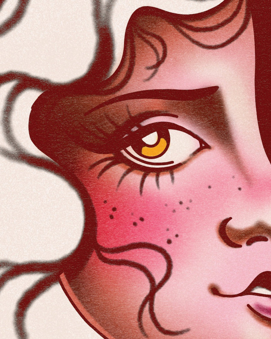 Let Love Flow Print - Ella Mobbs