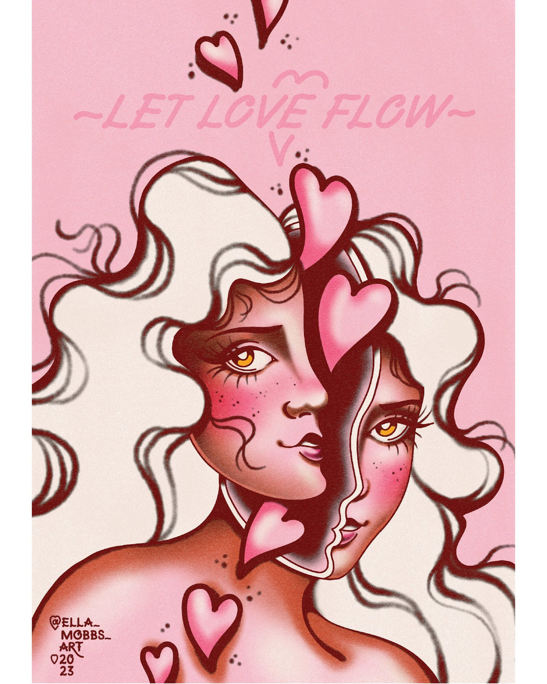 Let Love Flow Print - EllaMobbs