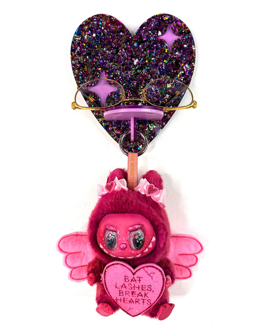 Heart Shelf (Purple Chunky)