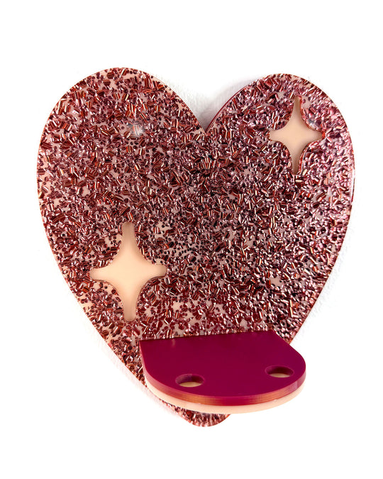 Heart Shelf (Rose Gold)