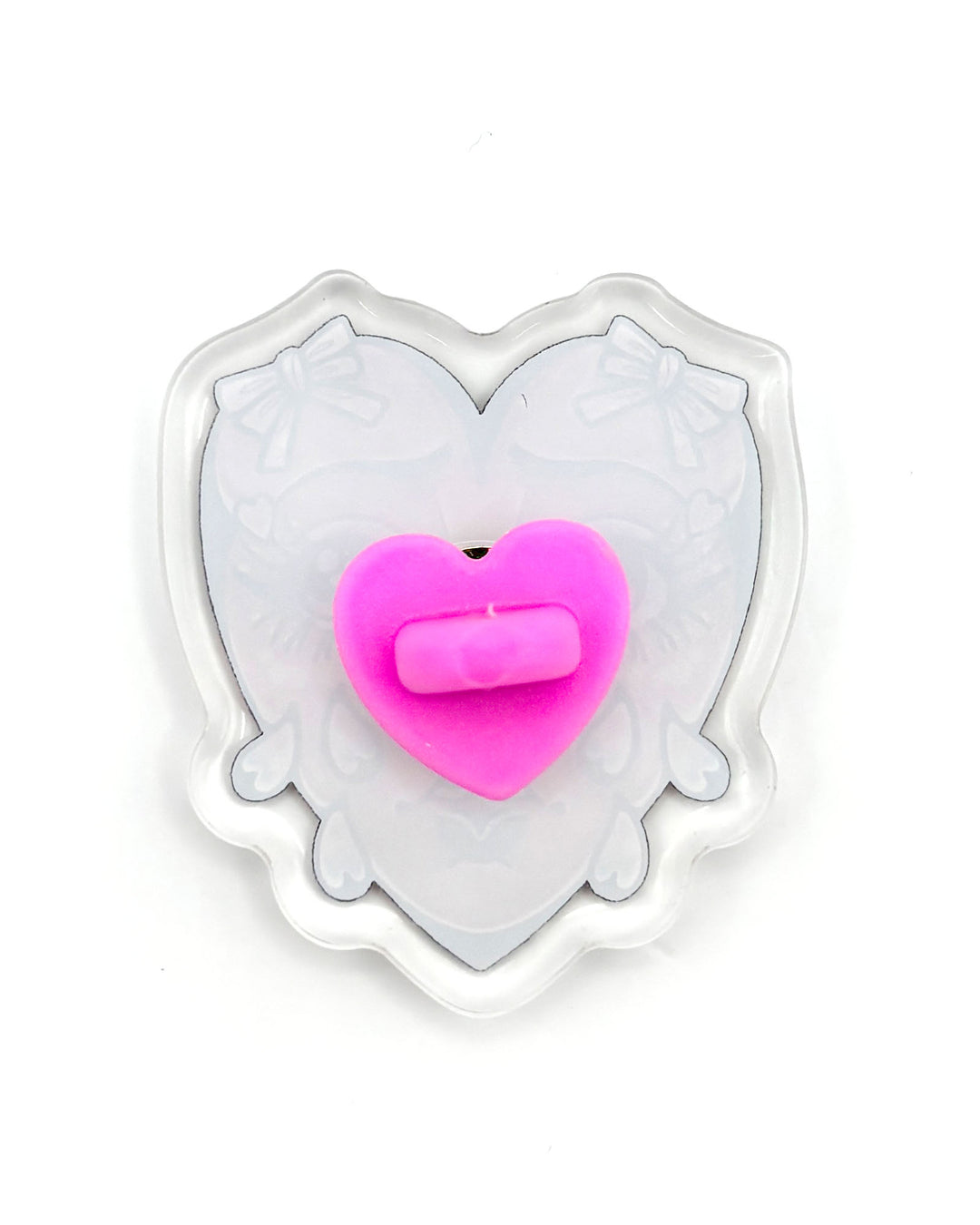 Literally Crying Heart Pin
