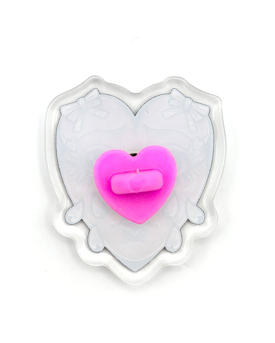 Literally Crying Heart Pin