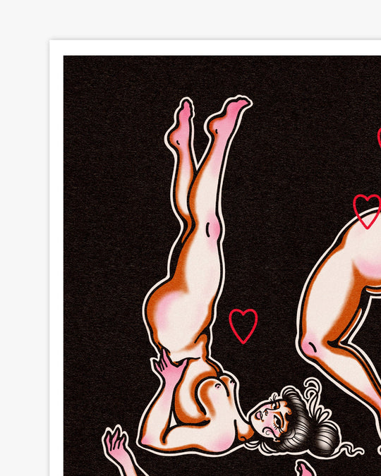 Love Acro Ladies Print - Ella Mobbs