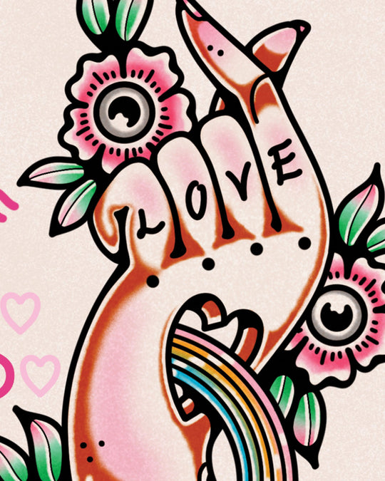 Love Loudly Print - Ella Mobbs