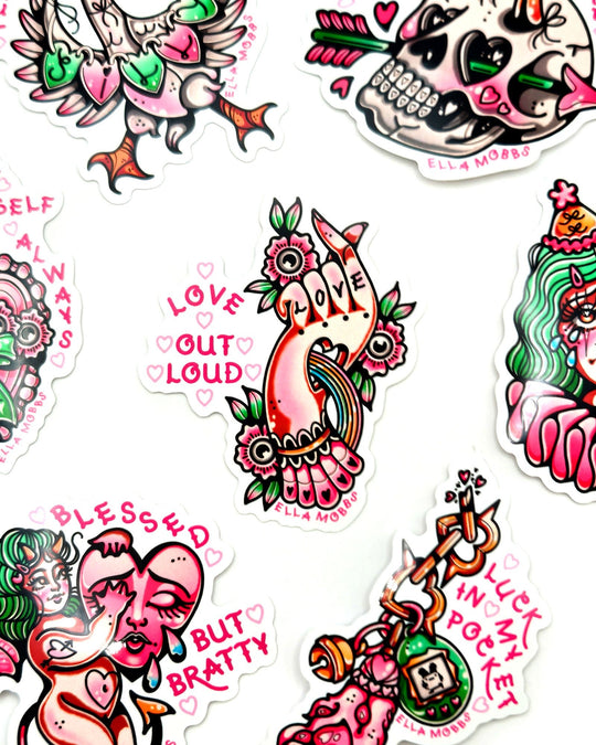 Love Loudly Sticker - Ella Mobbs