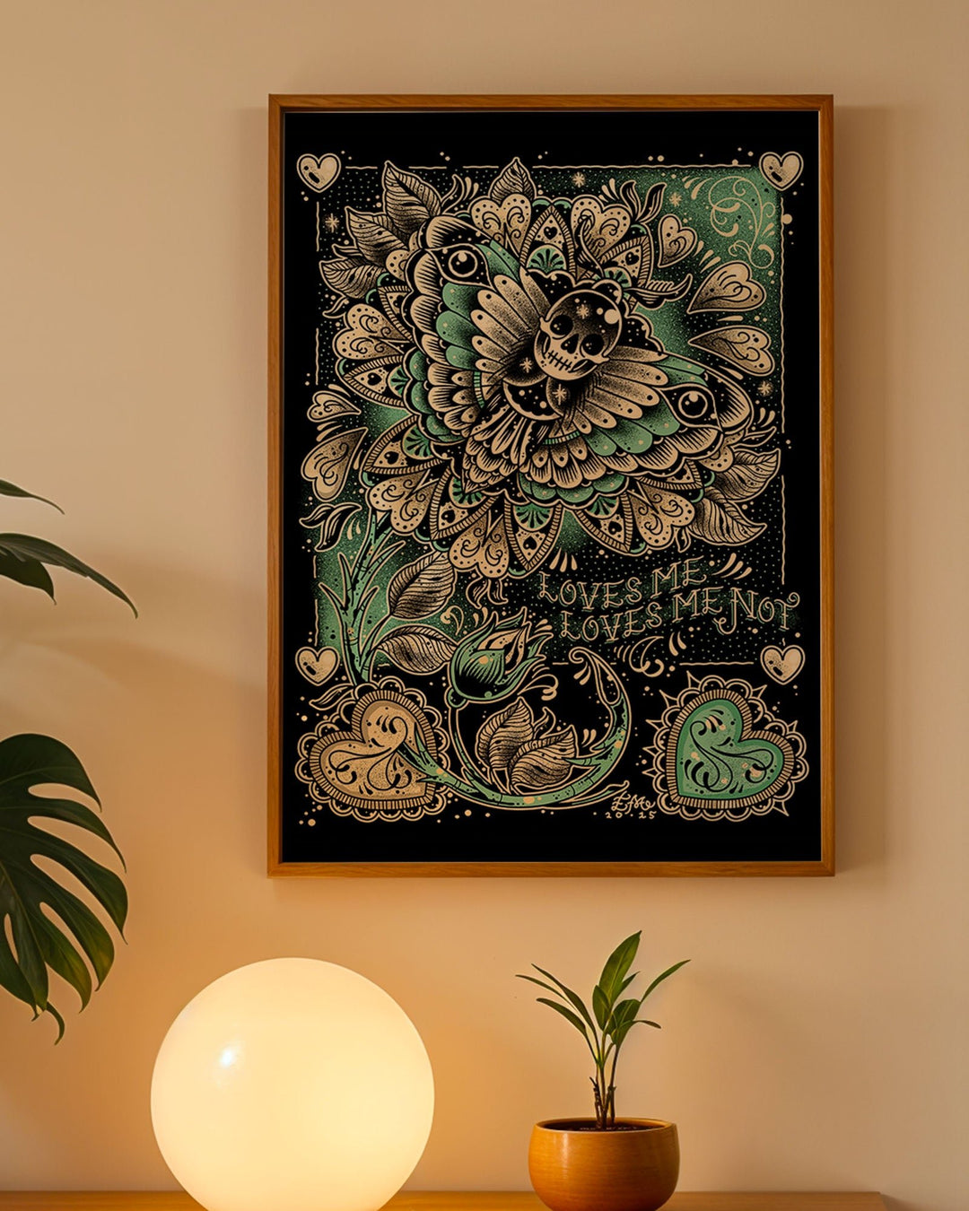 Loves Me Print - Ella Mobbs