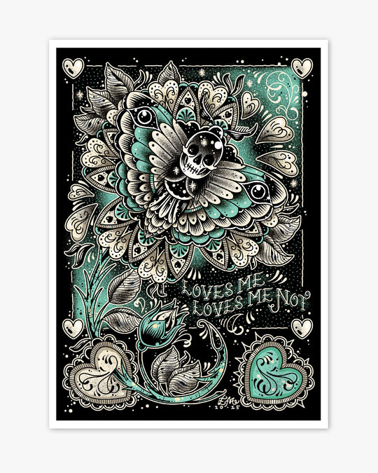 Loves Me Print - Ella Mobbs
