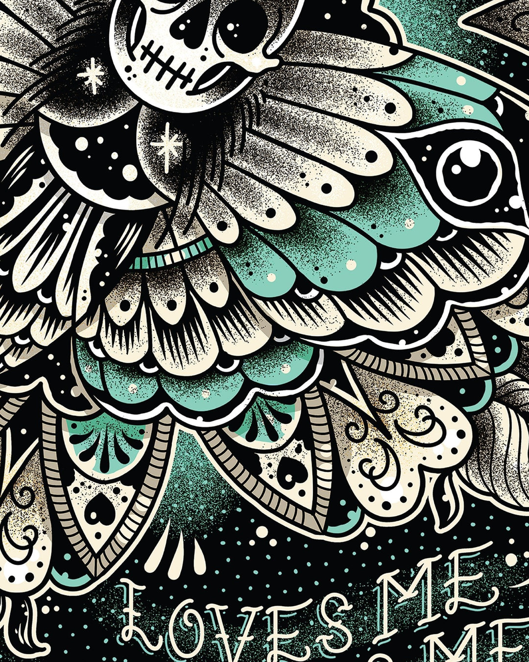 Loves Me Print - Ella Mobbs