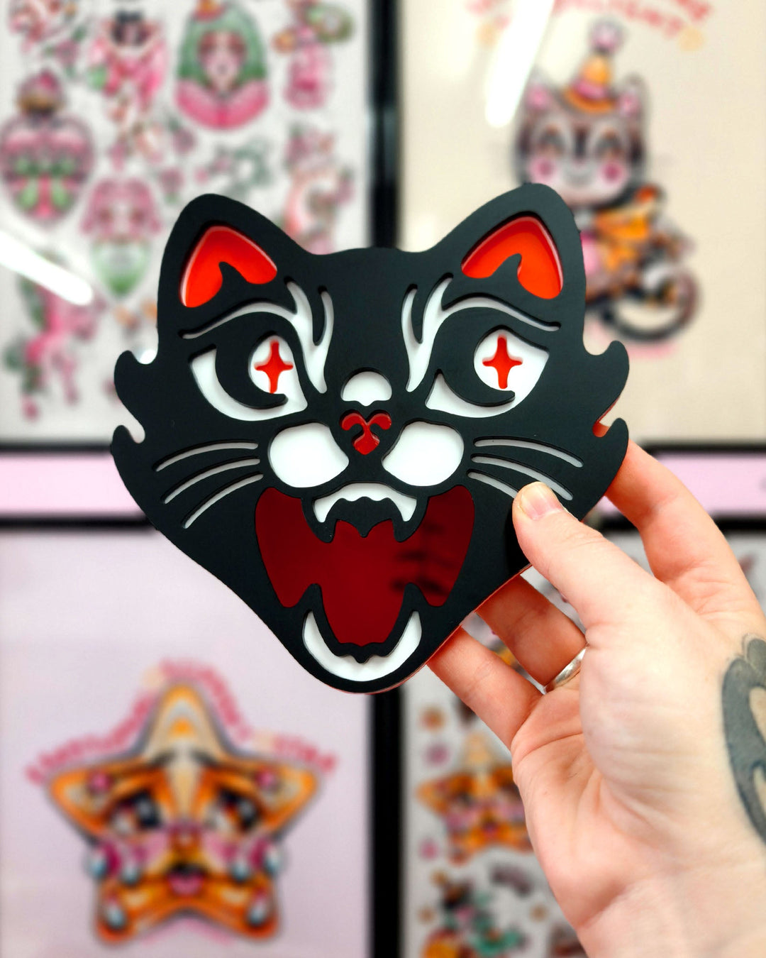 Lucky Cat 15cm/5.9" - Ella Mobbs