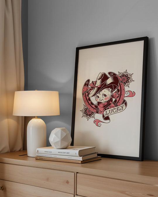 Lucky Kewpie Print - Ella Mobbs