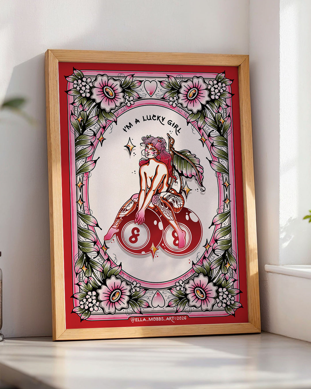 Lucky Girl Print
