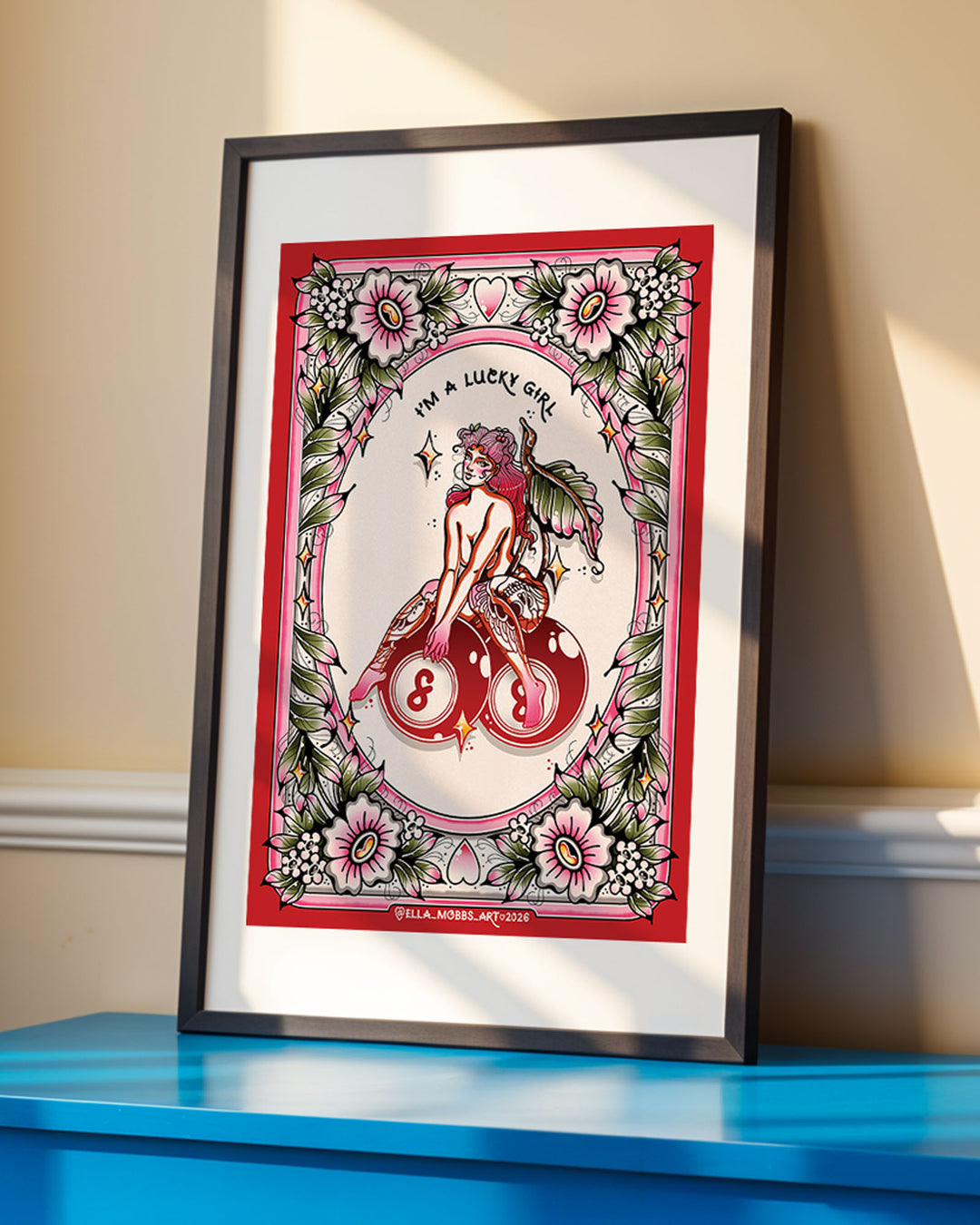 Lucky Girl Print
