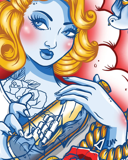 Making Waves Print - Ella Mobbs