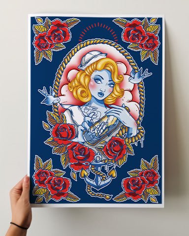 Making Waves Print - Ella Mobbs