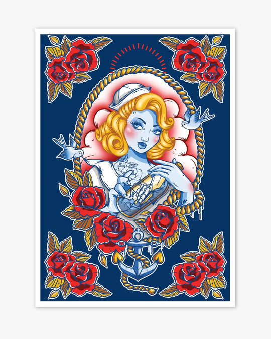 Making Waves Print - Ella Mobbs