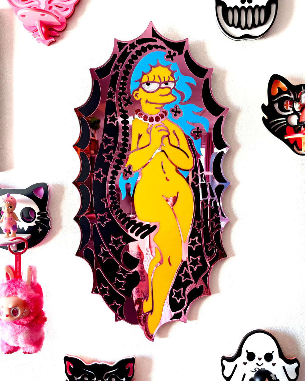 Marge Wall Hanging (Pink/Seconds)