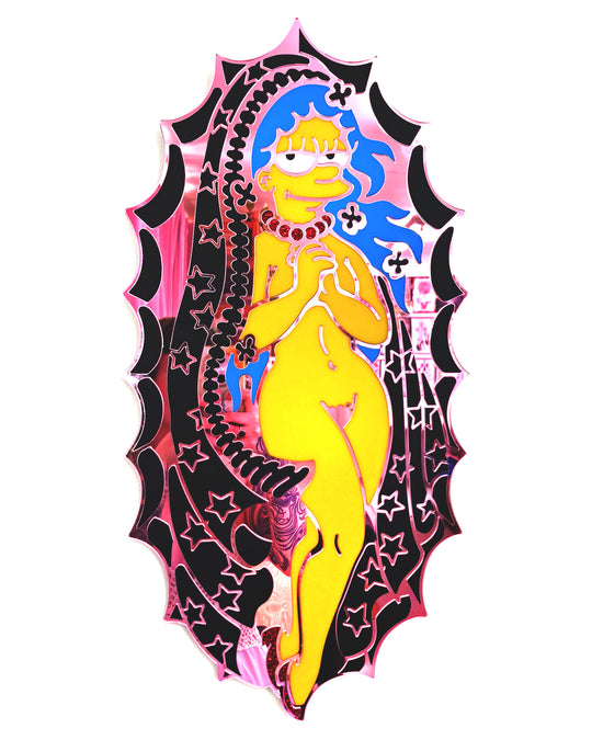 Marge Wall Hanging (Pink/Seconds)