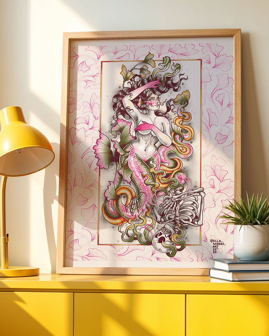 Mermaid Print - Ella Mobbs