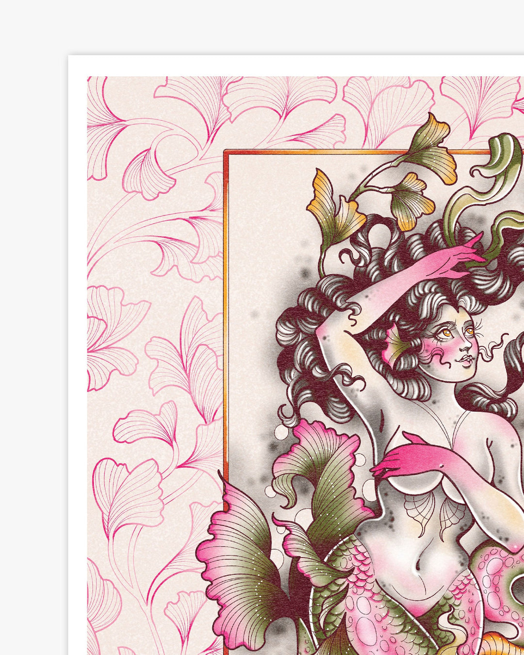 Mermaid Print - Ella Mobbs