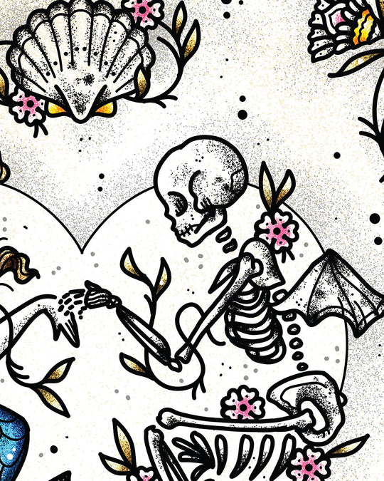 Mermaids Print - Ella Mobbs