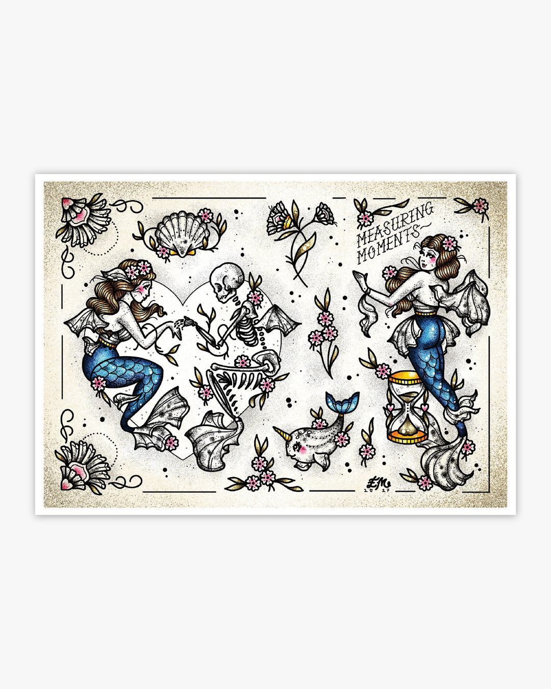 Mermaids Print - Ella Mobbs