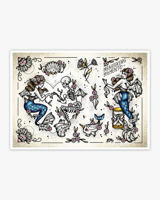 Mermaids Print - Ella Mobbs