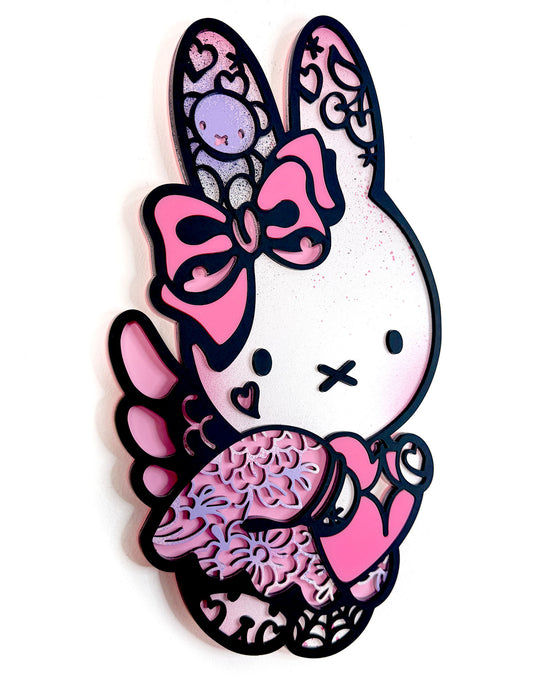 Miffy Angel 35cm/13.8" (Painted Purple 