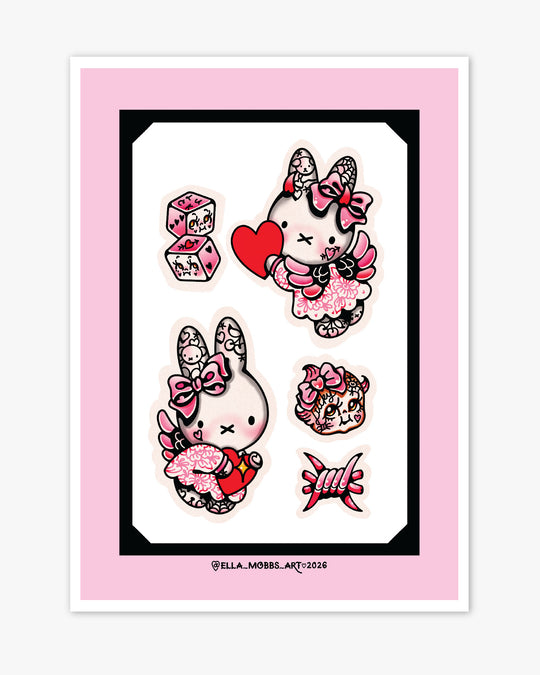 Miffy Gang Print