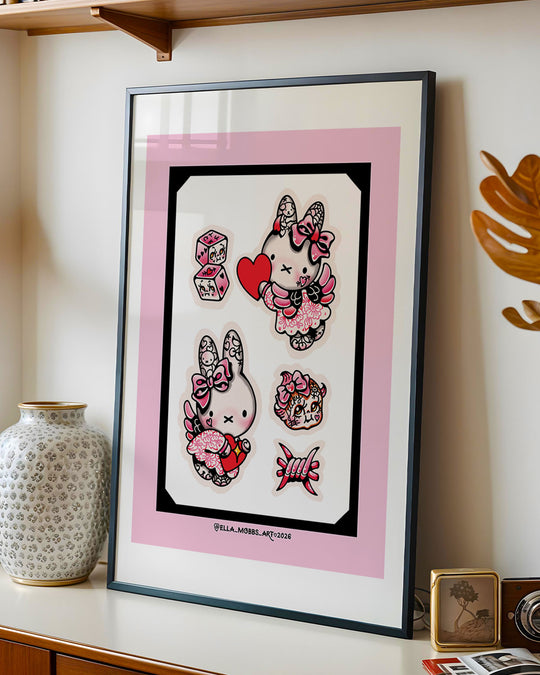 Miffy Gang Print