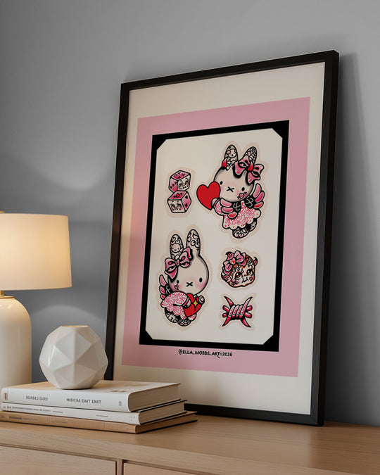 Miffy Gang Print