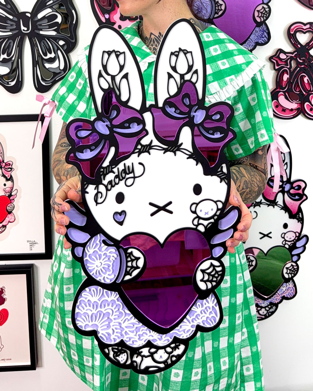 Miffy 60cm/23.6" (Purple)